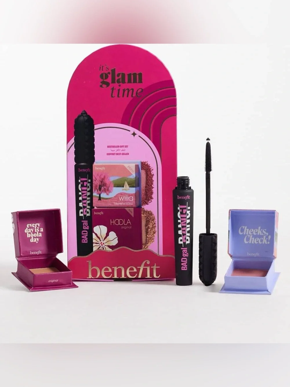 Benefit three cosmetics glam