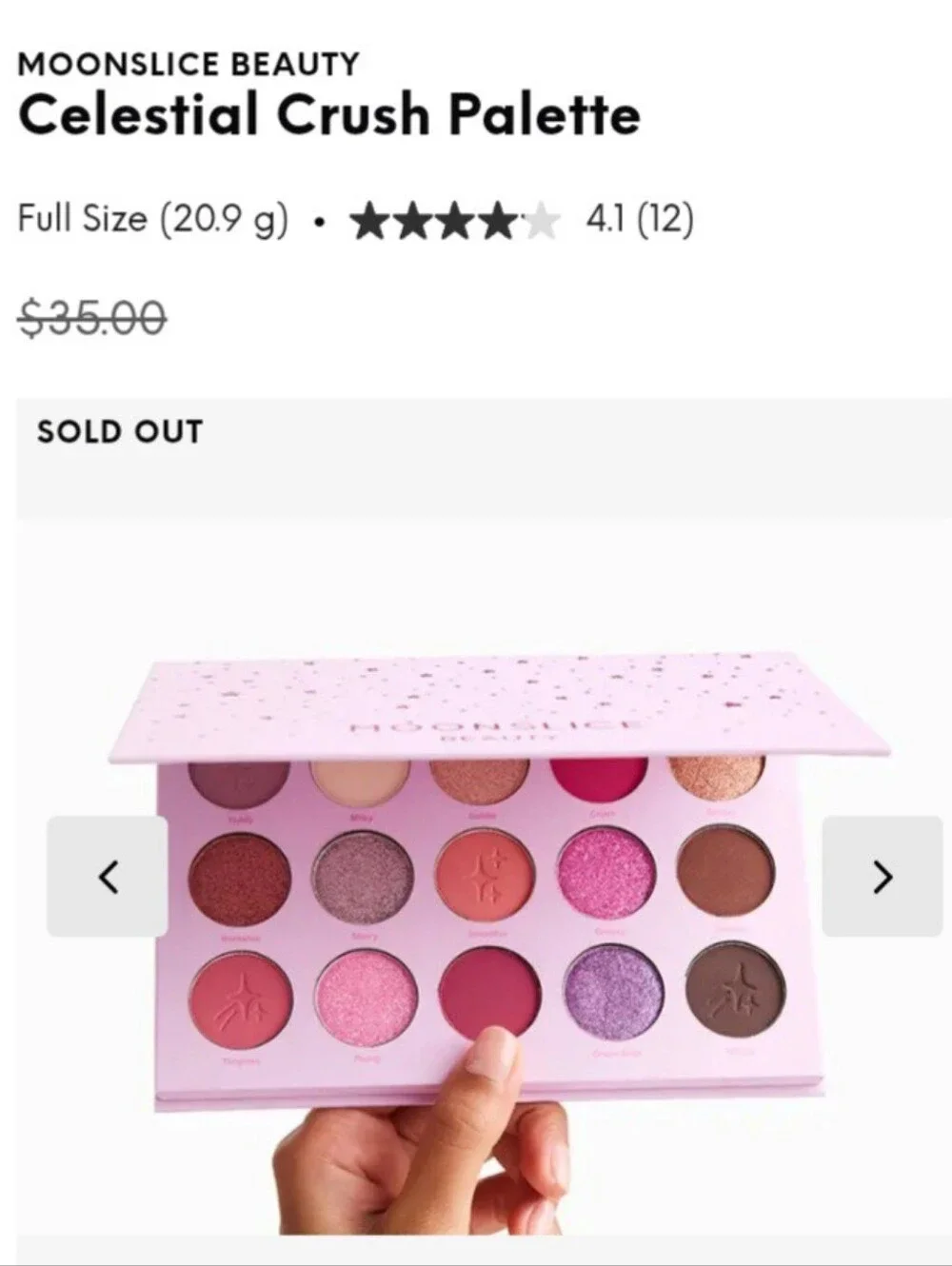 Moonslice Beauty celestial crush