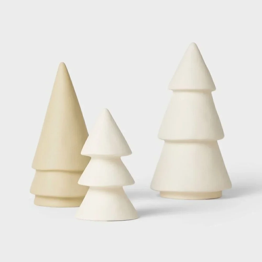 Medium Matte Ceramic Christmas Tree Figure‎ - Threshold Studio McGee Target 2023