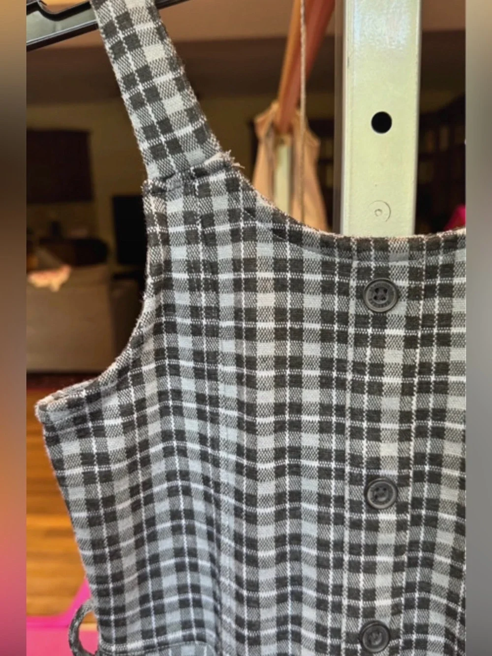 N/A gingham plaid