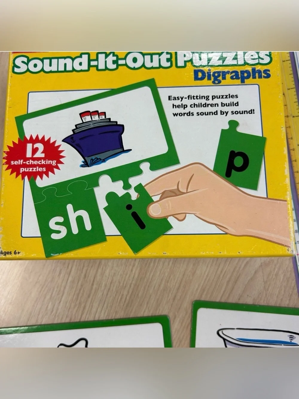 Sound-It-Out Digraph Puzzles - Green