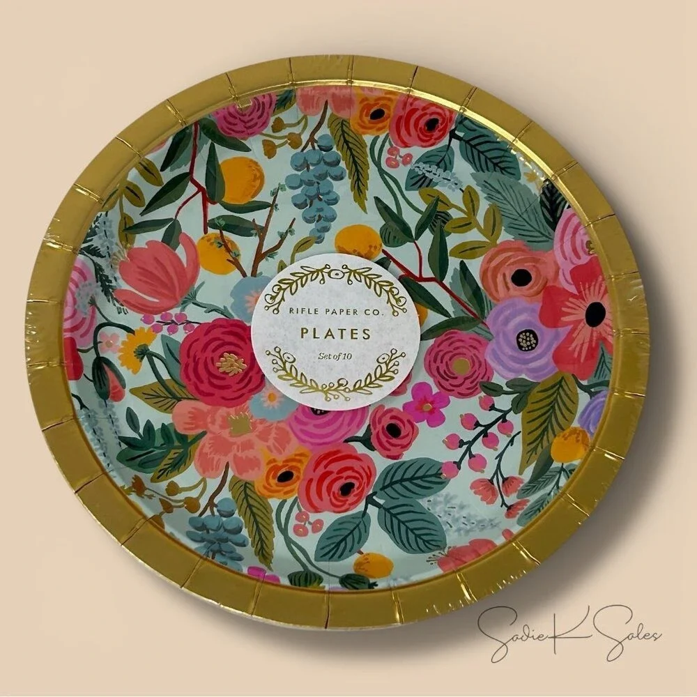 Rifle Paper Co. x Target‎ Garden Party Snack Plates – 10 Count