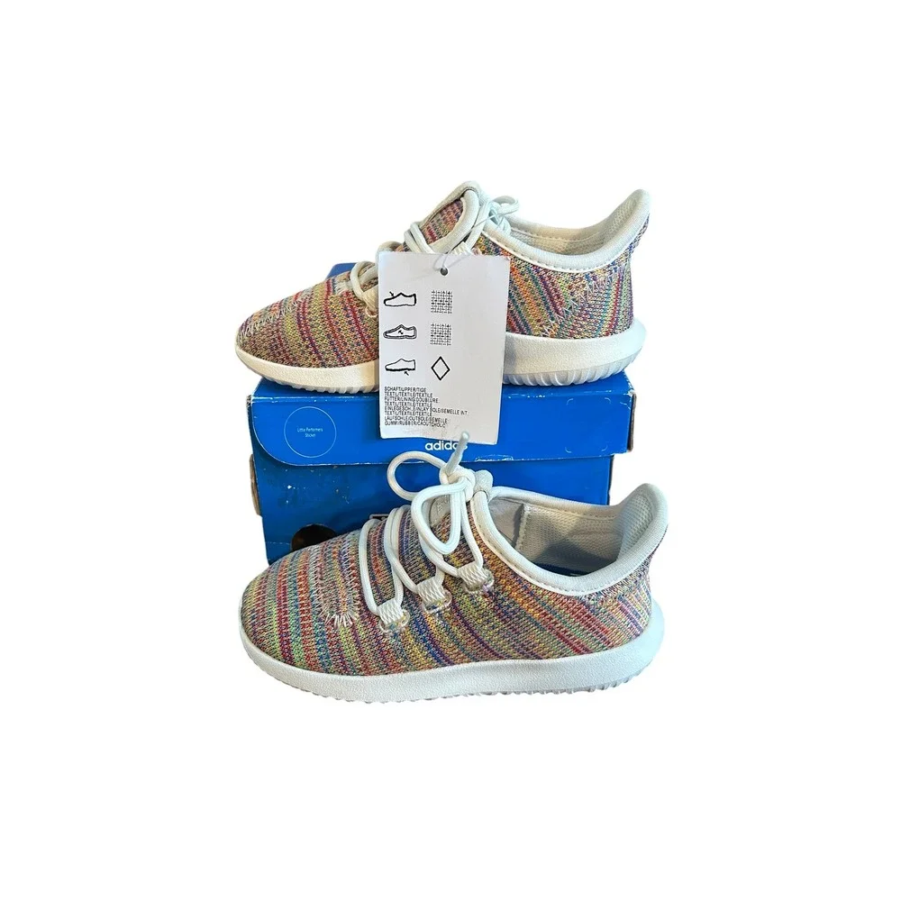 Adidas Originals Tubular Shadow Toddler Shoes Multicolor‎ Knit DB3058 NEW Girl 9