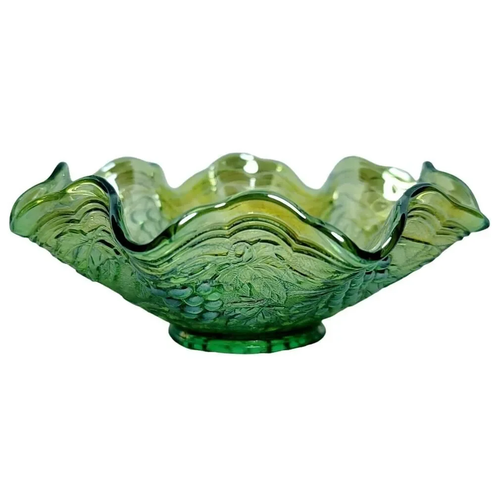 Imperial Glass rim green black