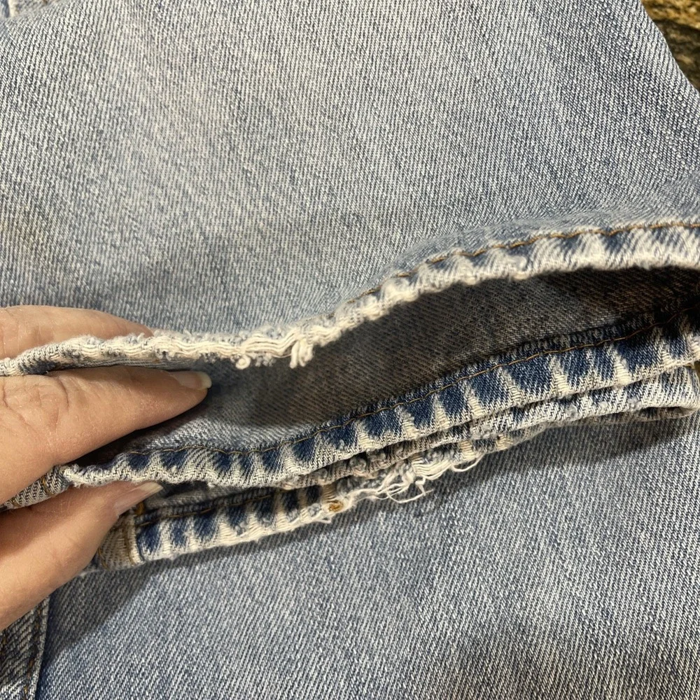 Levis very worn