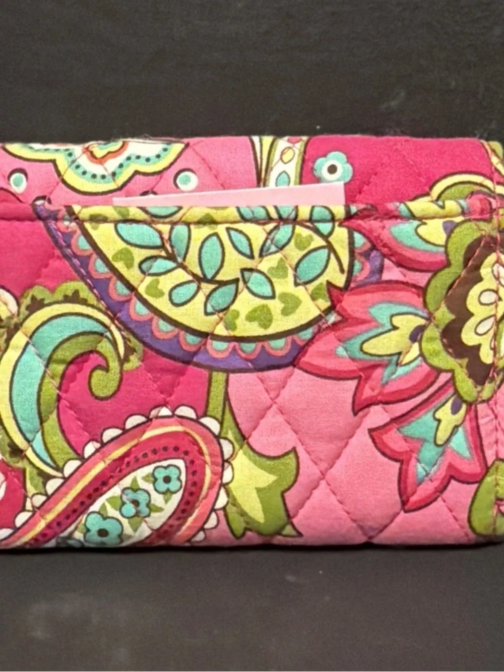 Vera Bradley bright paisley
