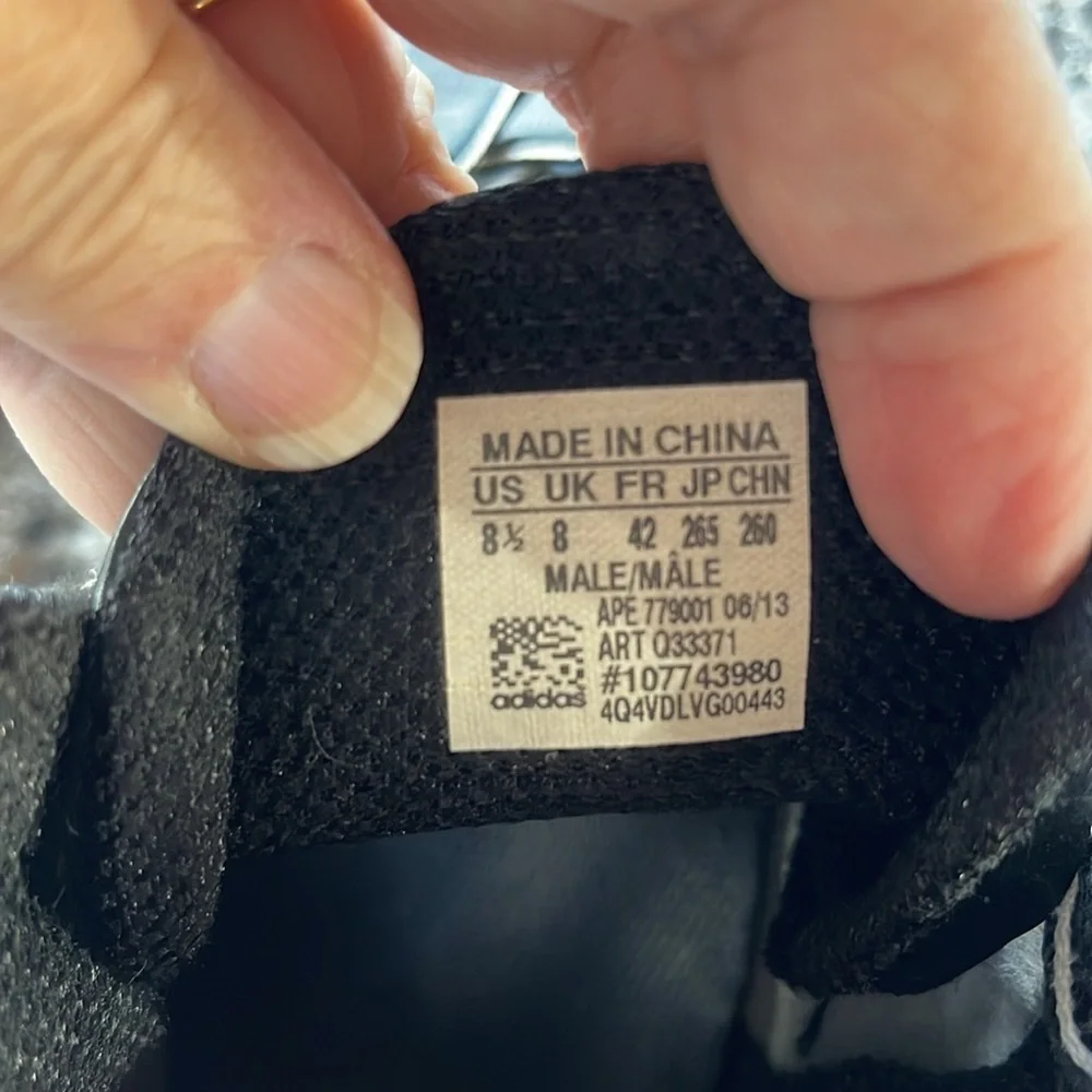 adidas men’s size