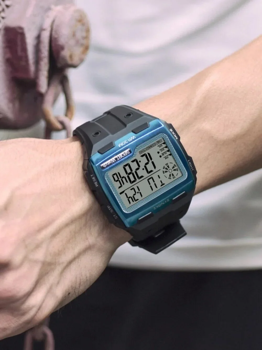 1to3 digital watch