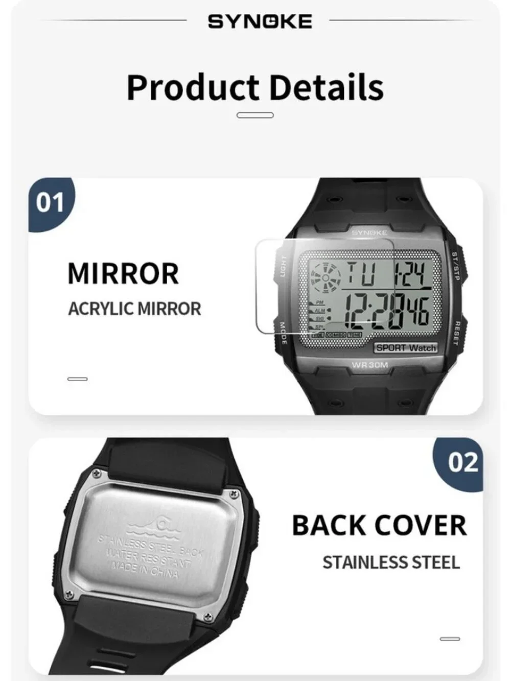1to3 digital watch