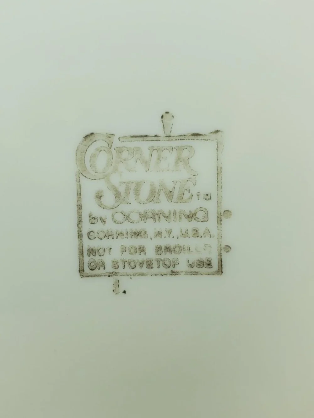 Corelle corning cornerstone