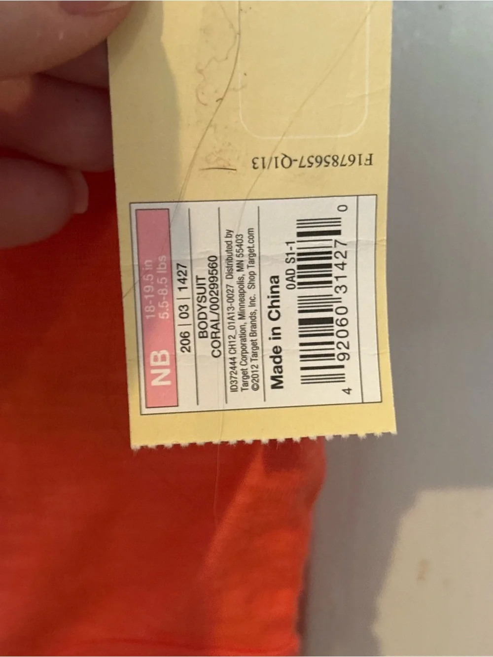Cherokee bright orange