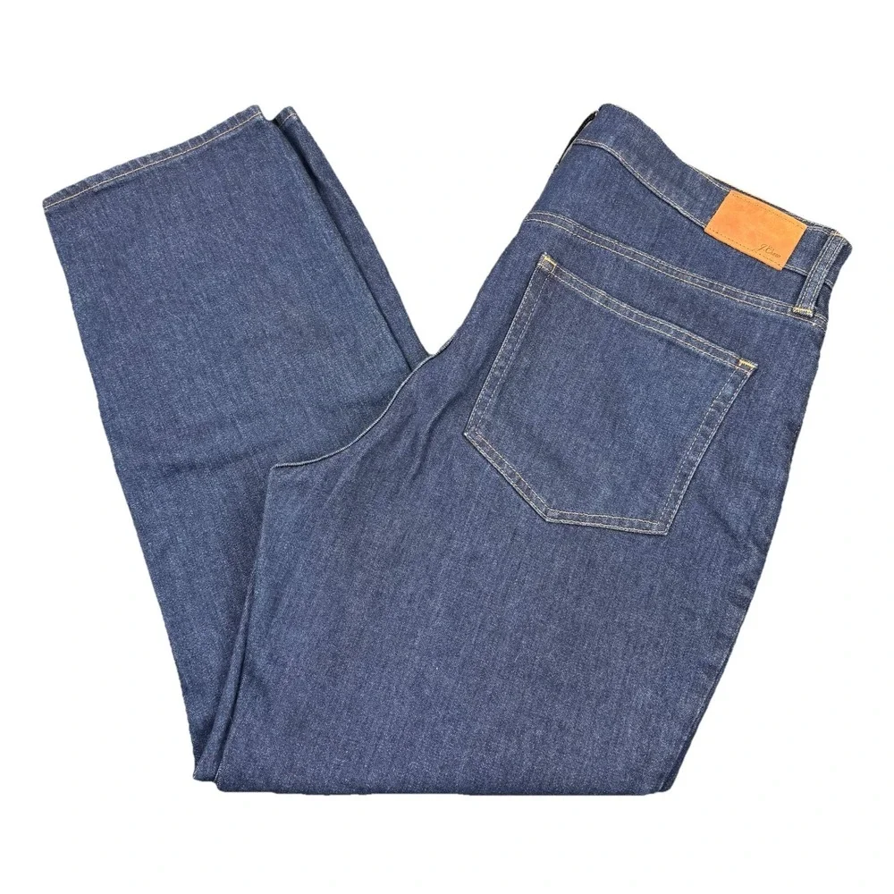J CREW Re-Imagined‎ Classic Straight Mens Blue Jeans - 32 **ACTUAL 36x28