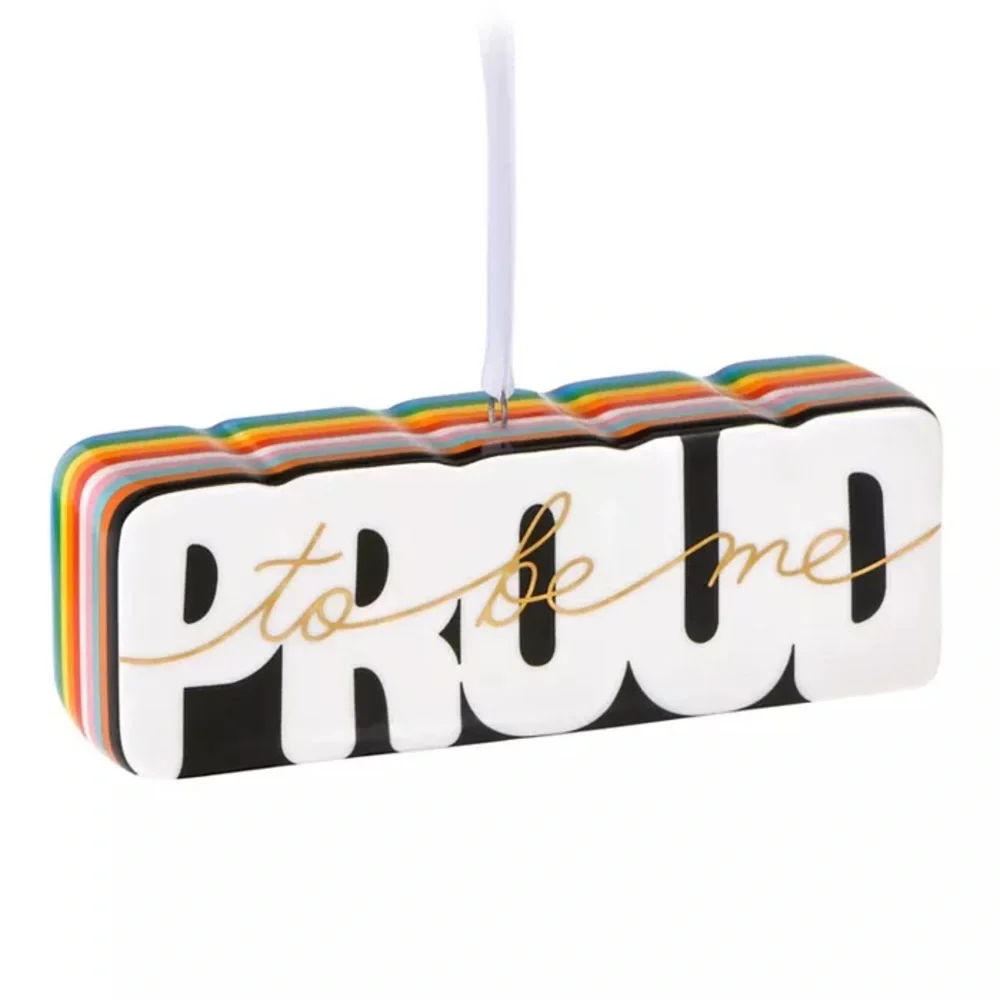 HALLMARK PROUD TO BE ME ORNAMENT: LIMITED 2023 EDITION: NEW IN BOX