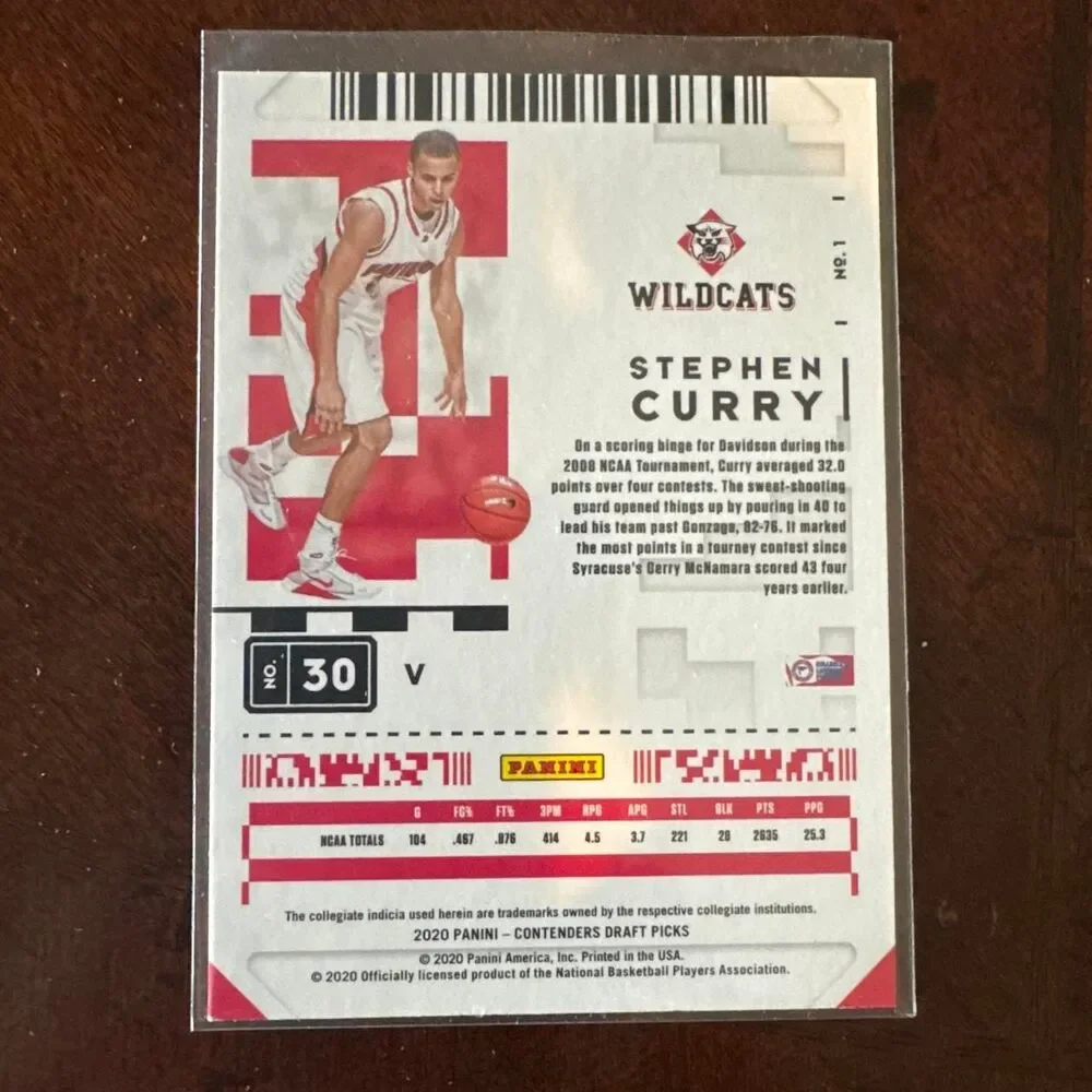 Panini stephen curry
