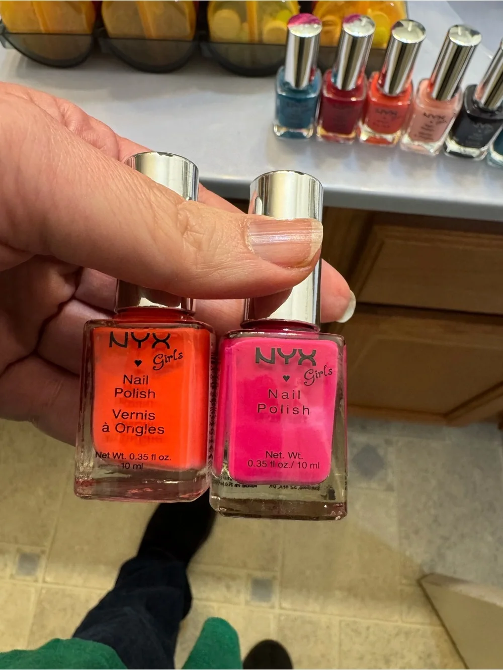 NYX nail polish