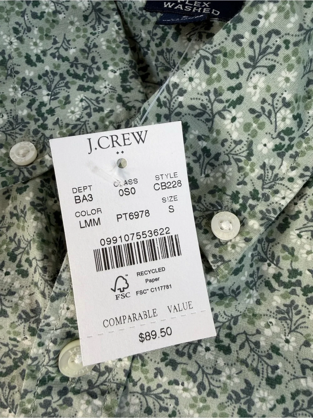 J. Crew long sleeve