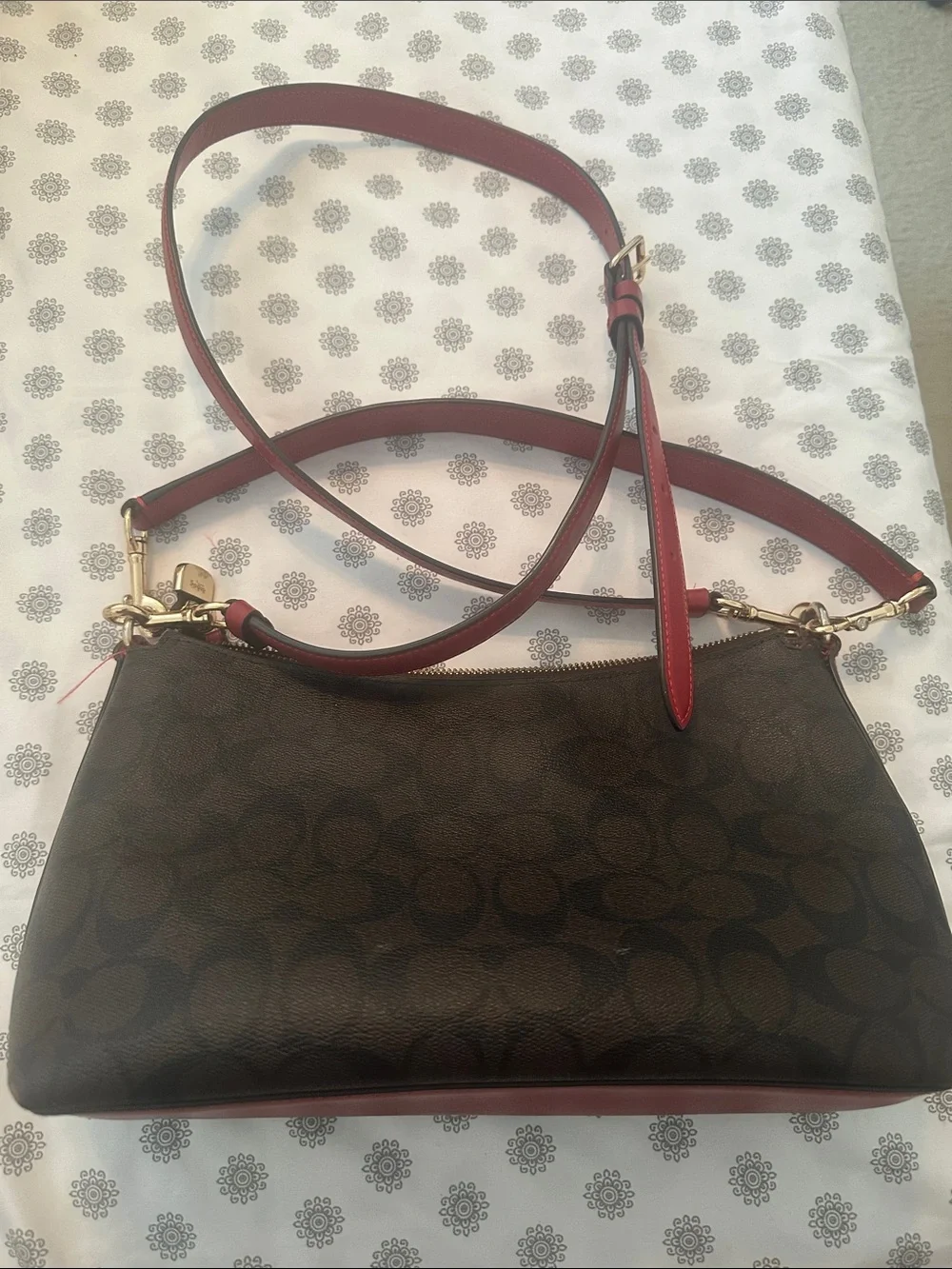 Coach crossbody brown