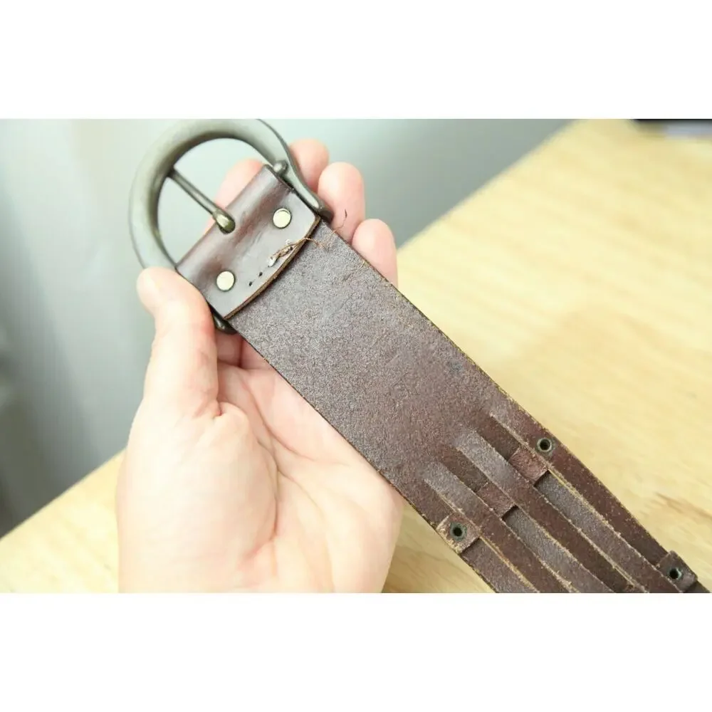 Hollister brown leather