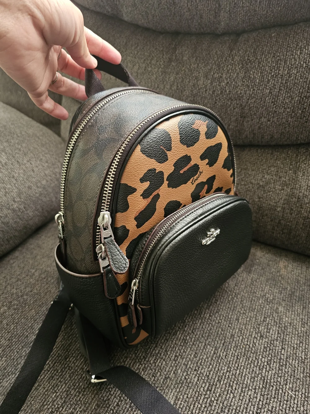Coach compact backpack