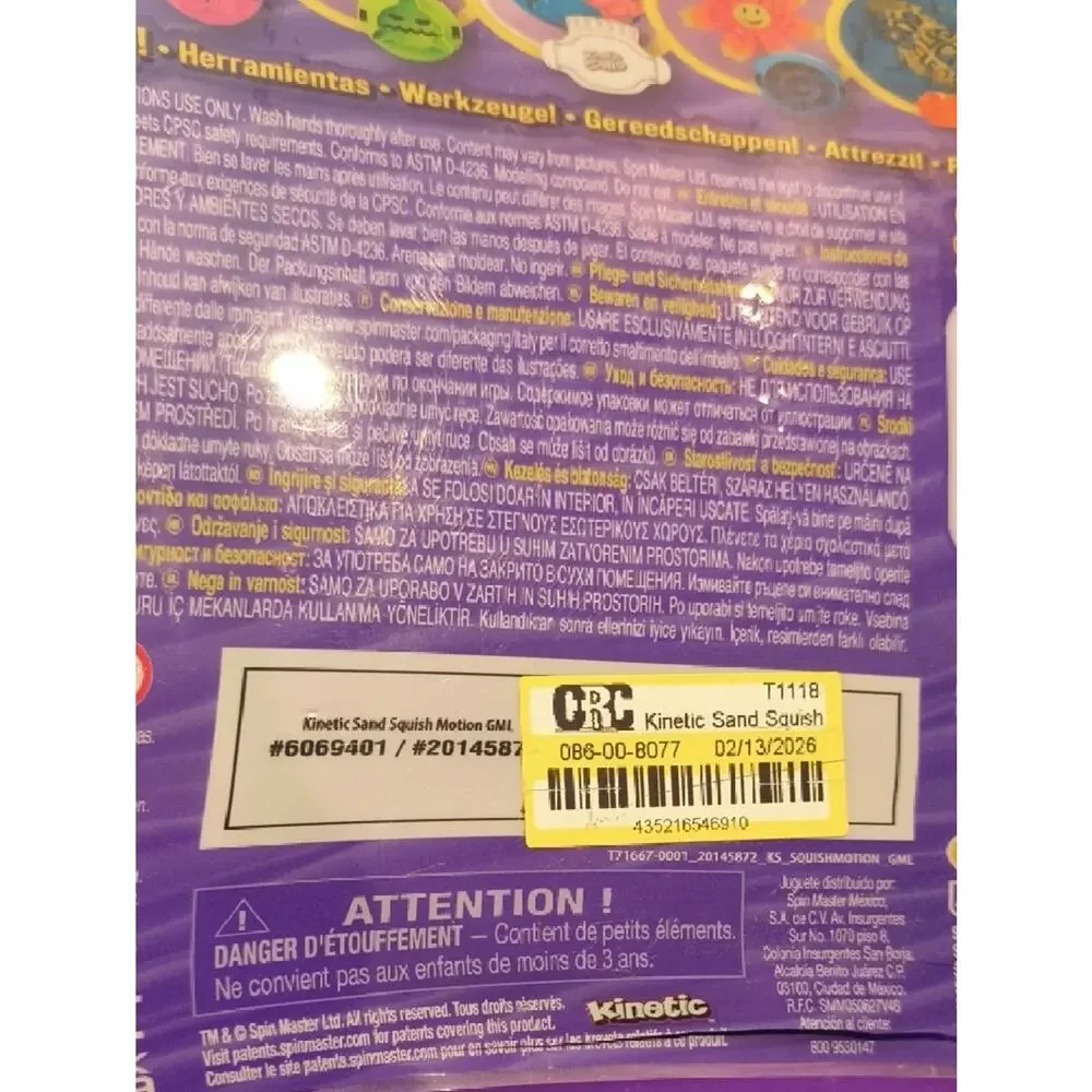 Kinetic Sand brand kinetic