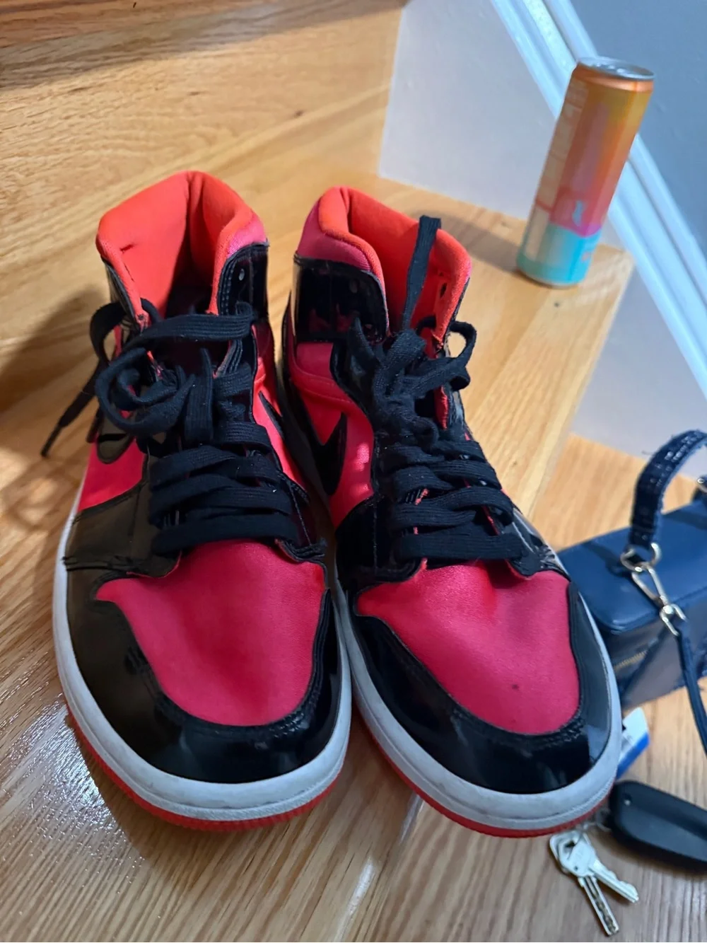 Jordan vibrant red