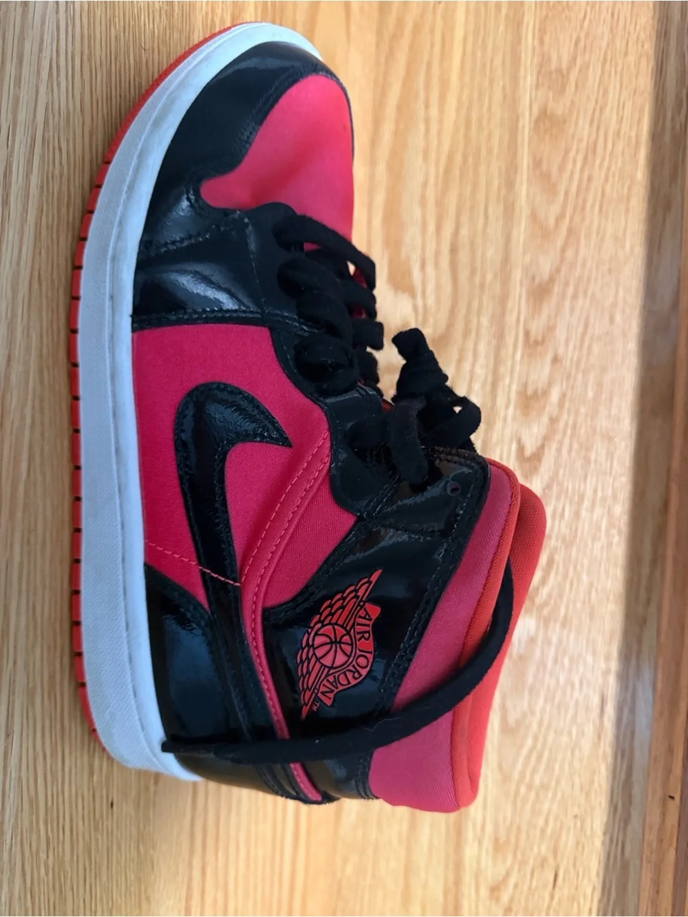 Jordan vibrant red