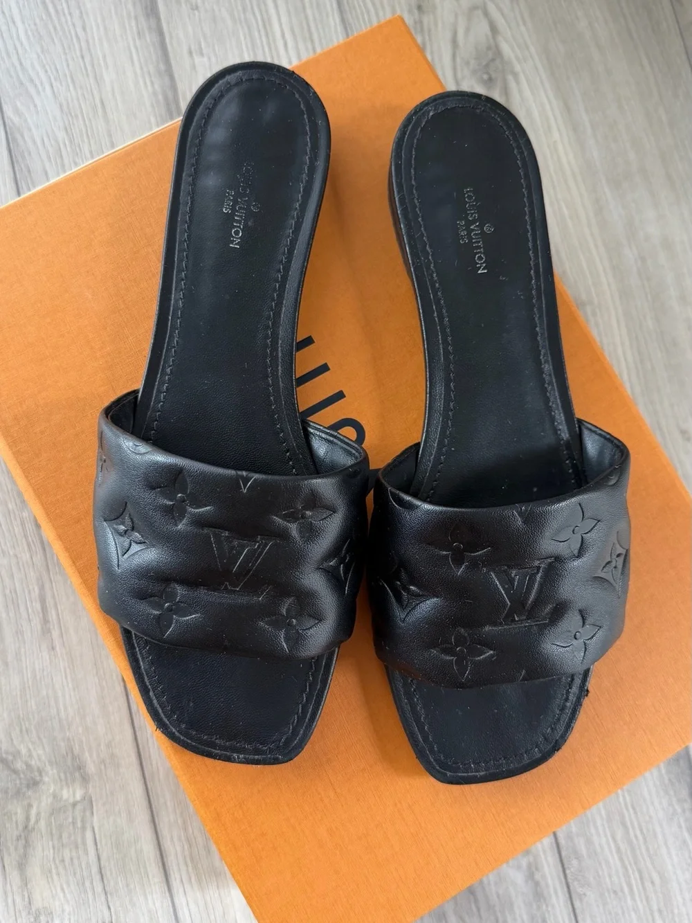 Louis Vuitton elegant black