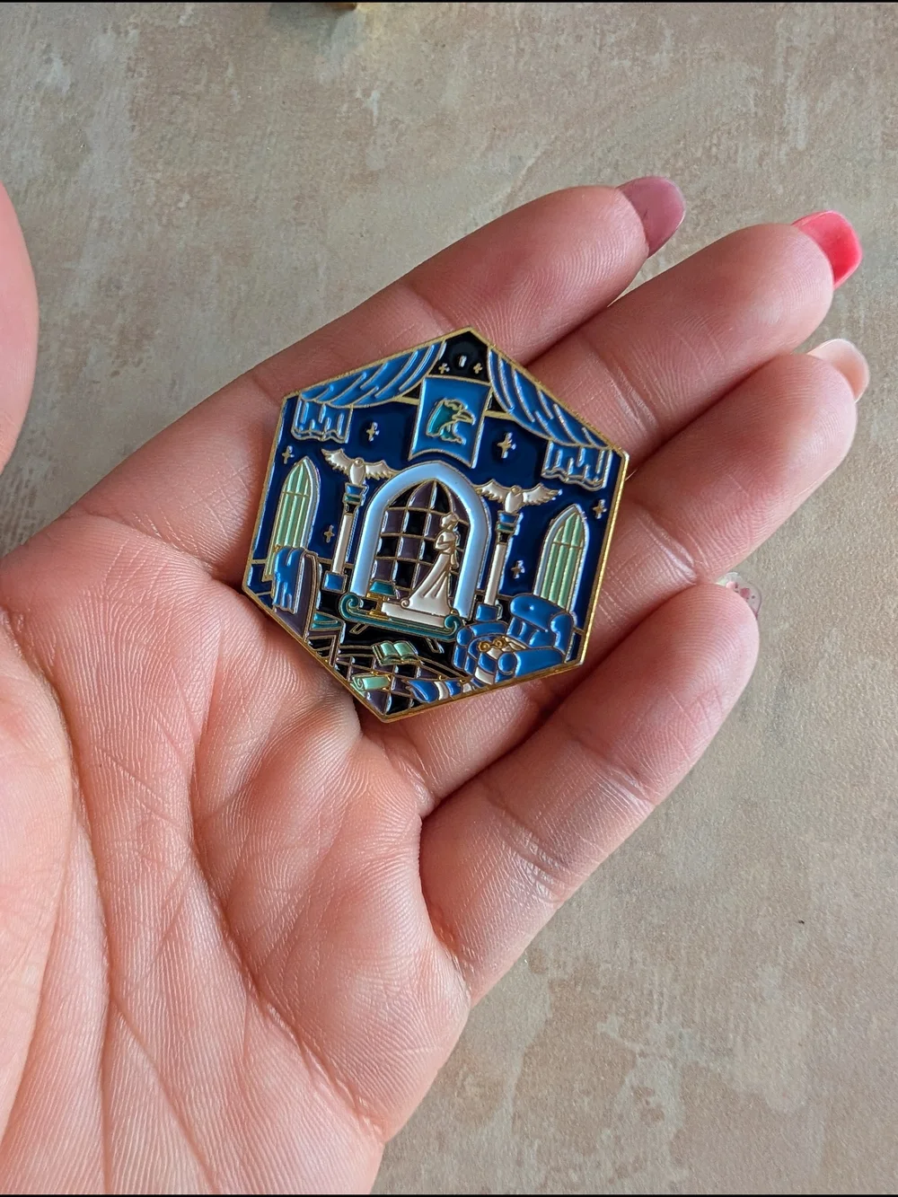 N/A ravenclaw enamel