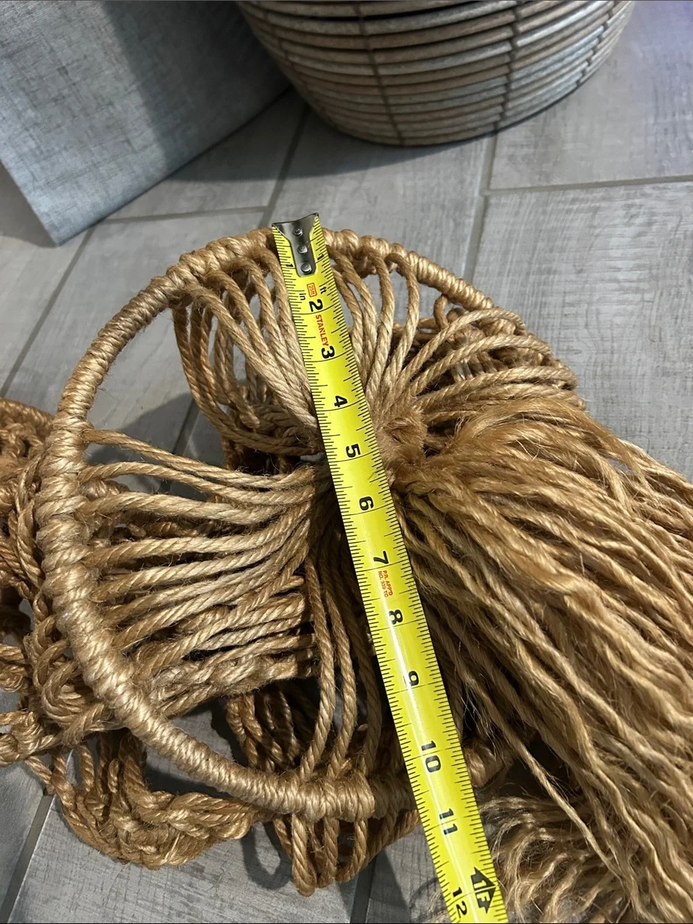 N/A handcrafted jute