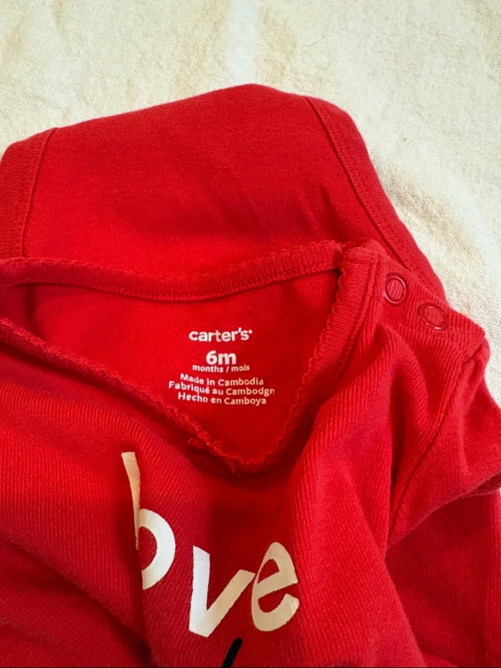 Carters carter’s red
