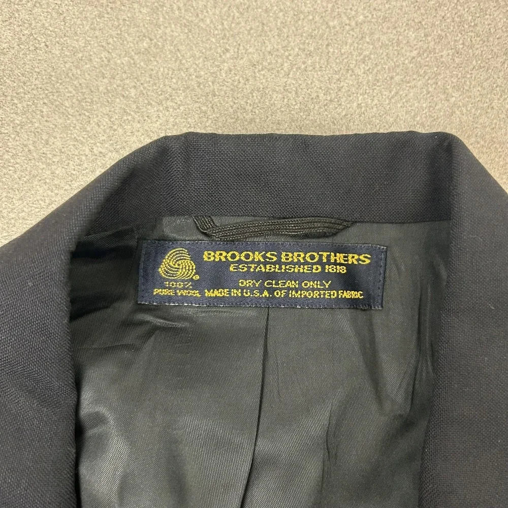 Brooks Brothers imported 100% navy