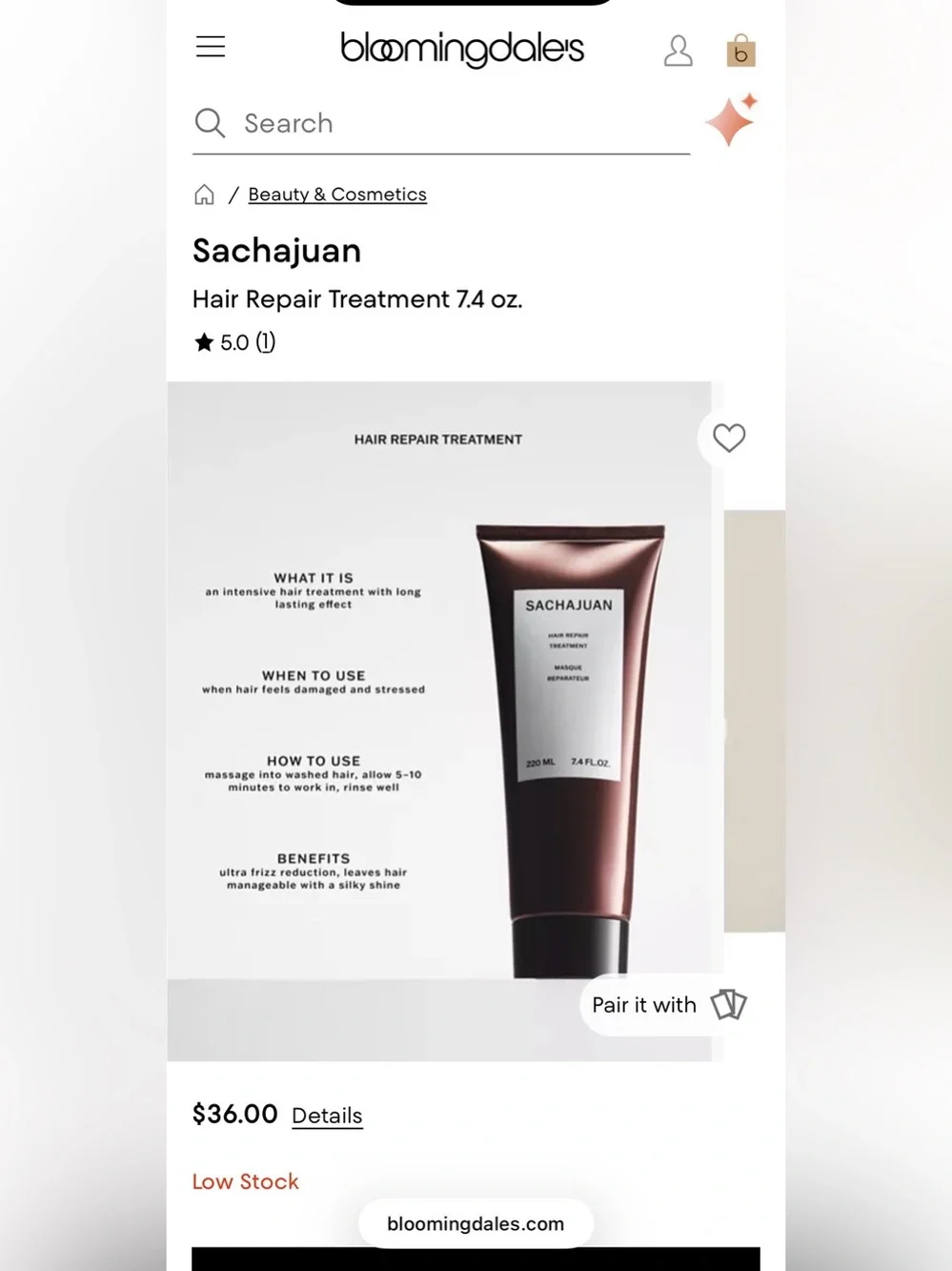 Sachajuan hair repair