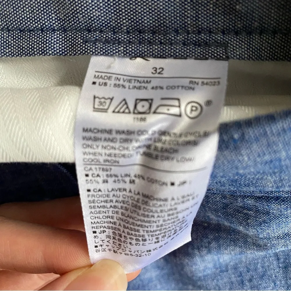 Banana Republic blue slim