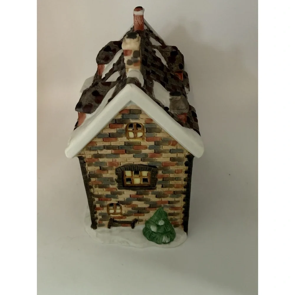 Christmas house vintage 1990