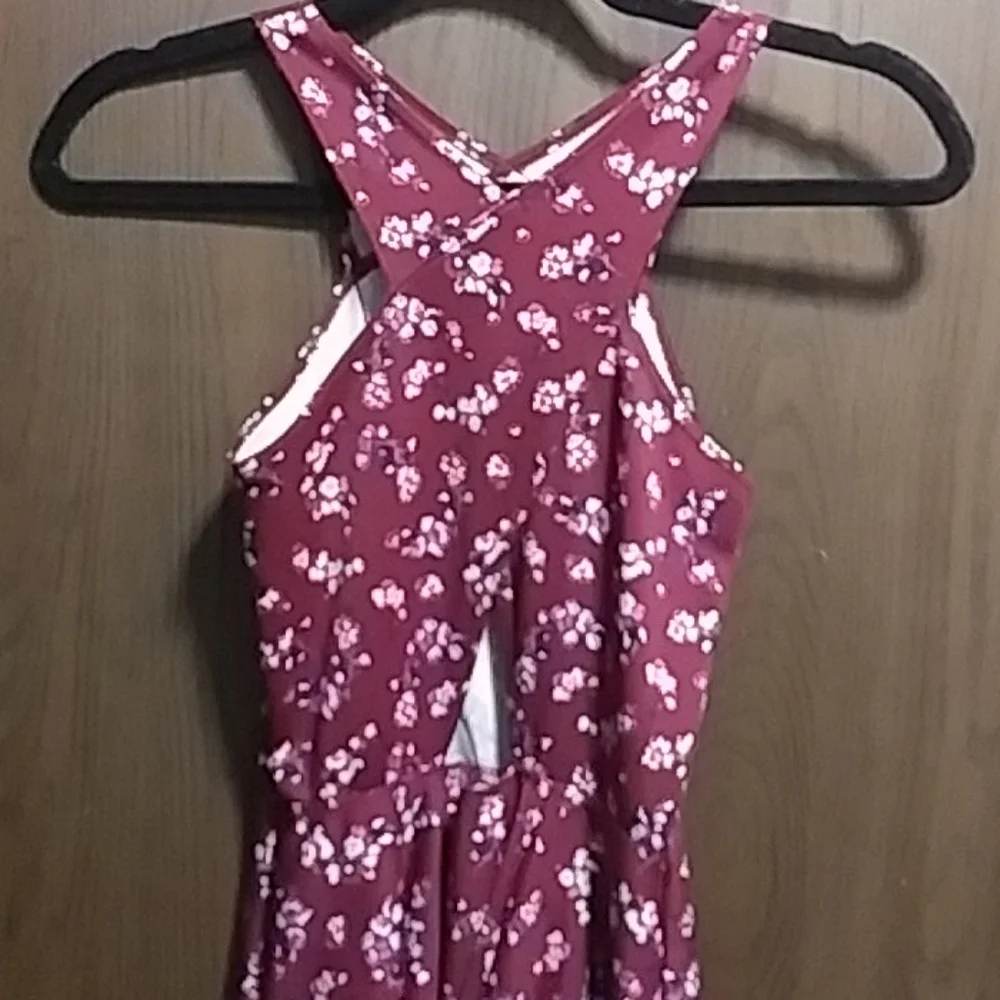 abercrombie kids burgundy mini
