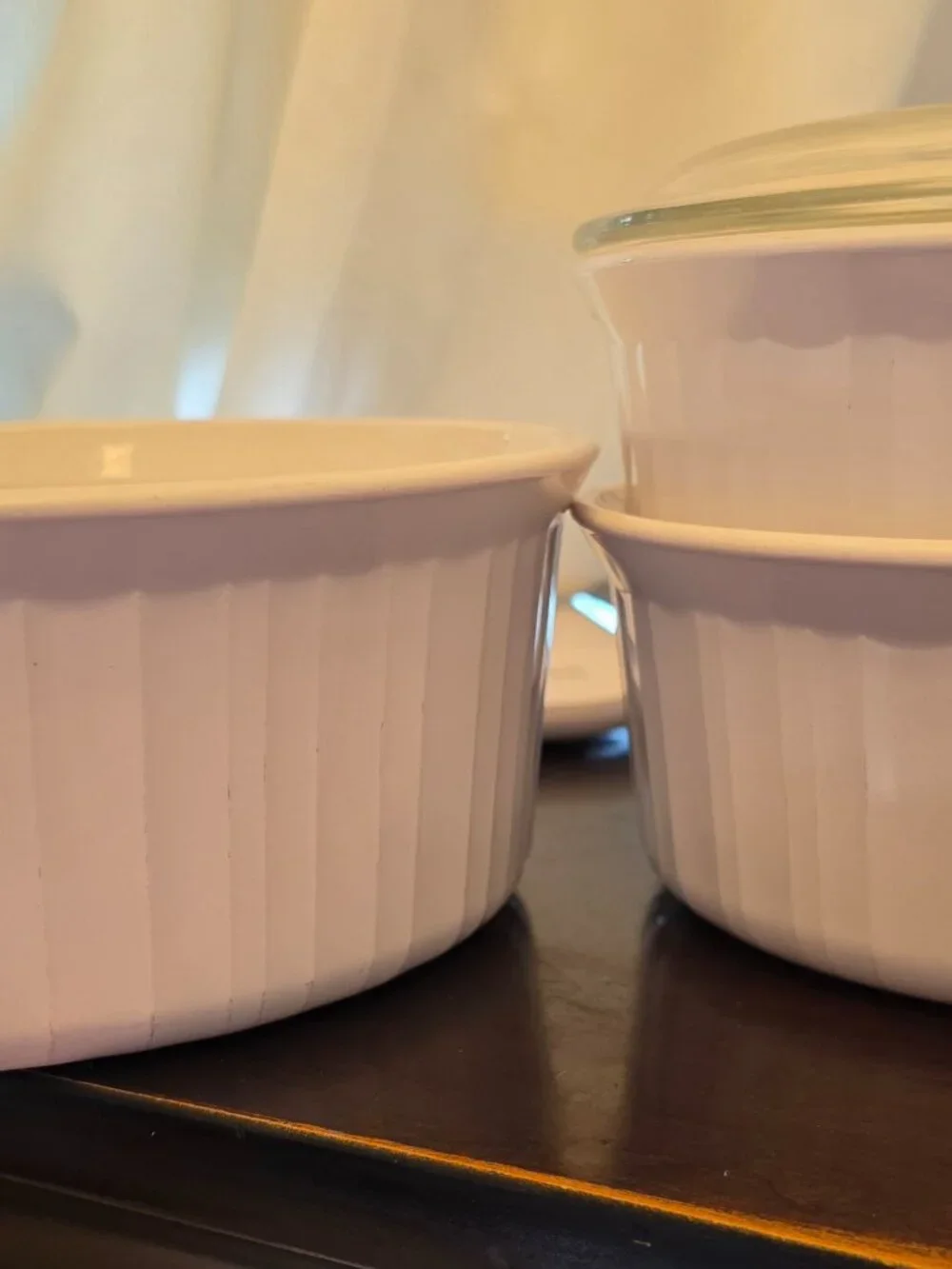 Corningware casserole dishes