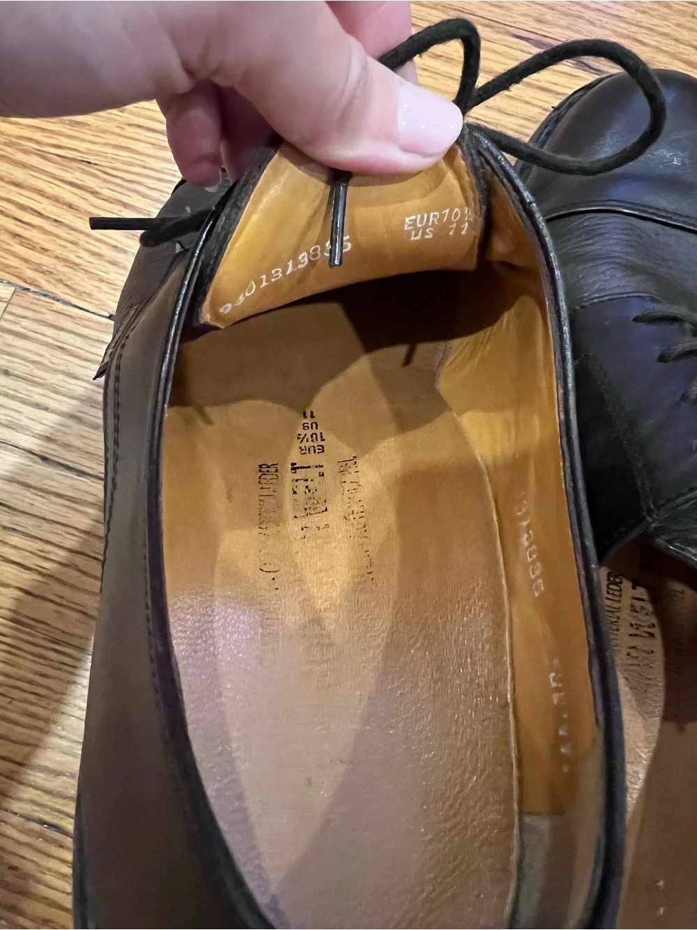Mephisto size marking