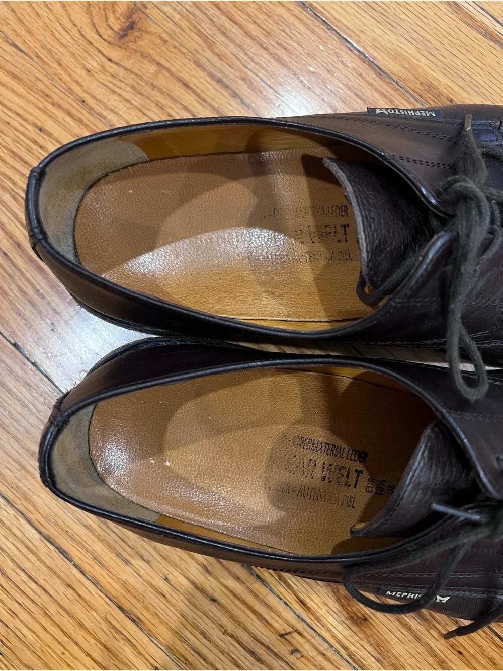 Mephisto size marking