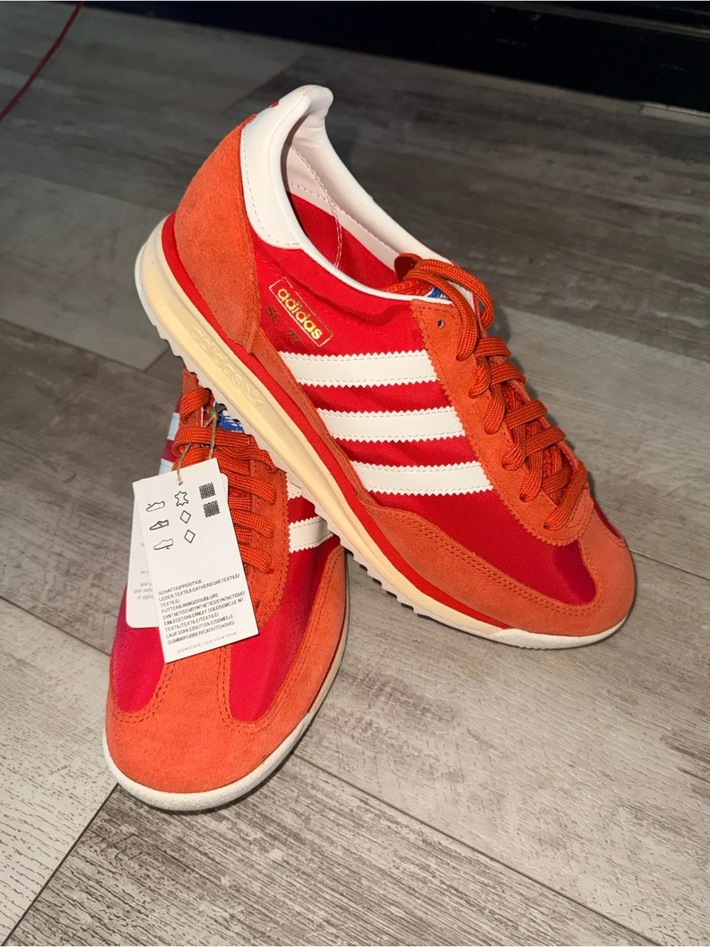 Adidas SL 72 RS Preloved Red Sneakers Mens 9