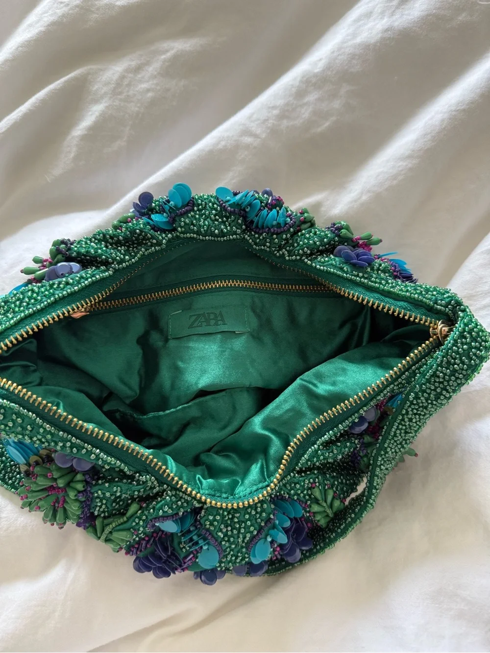Zara clutch richly