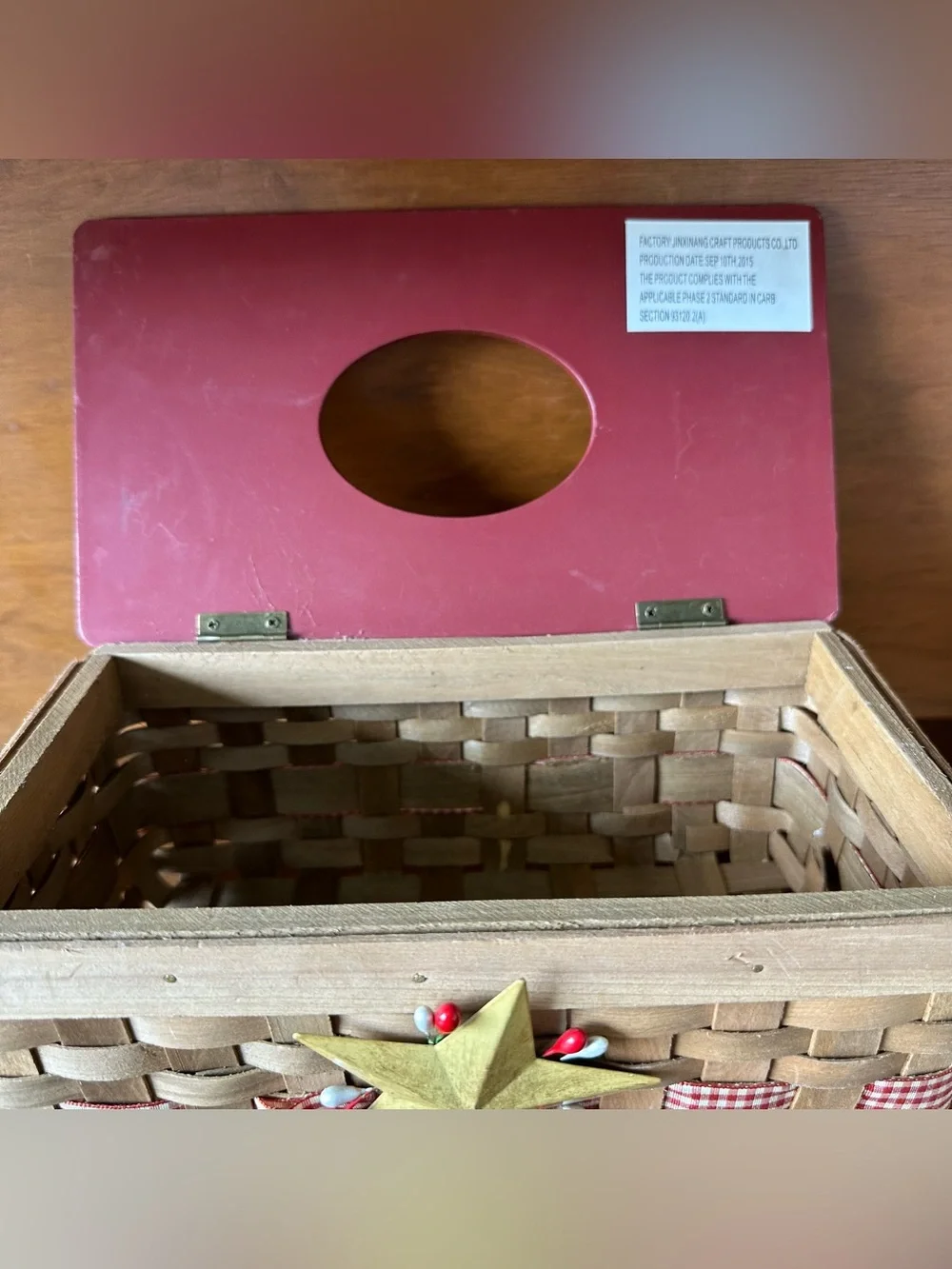 N/A christmas woven