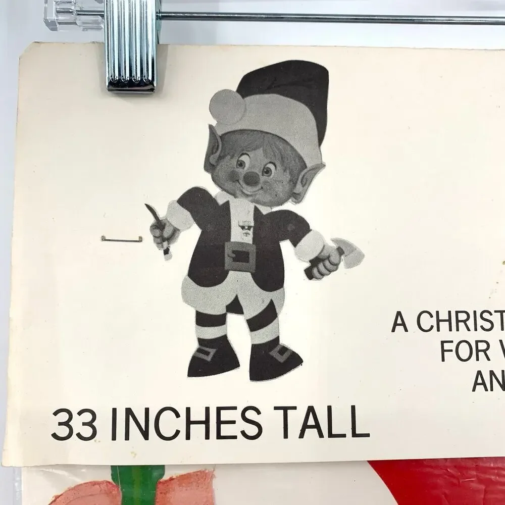 Santa’s L’il Helper vintage die