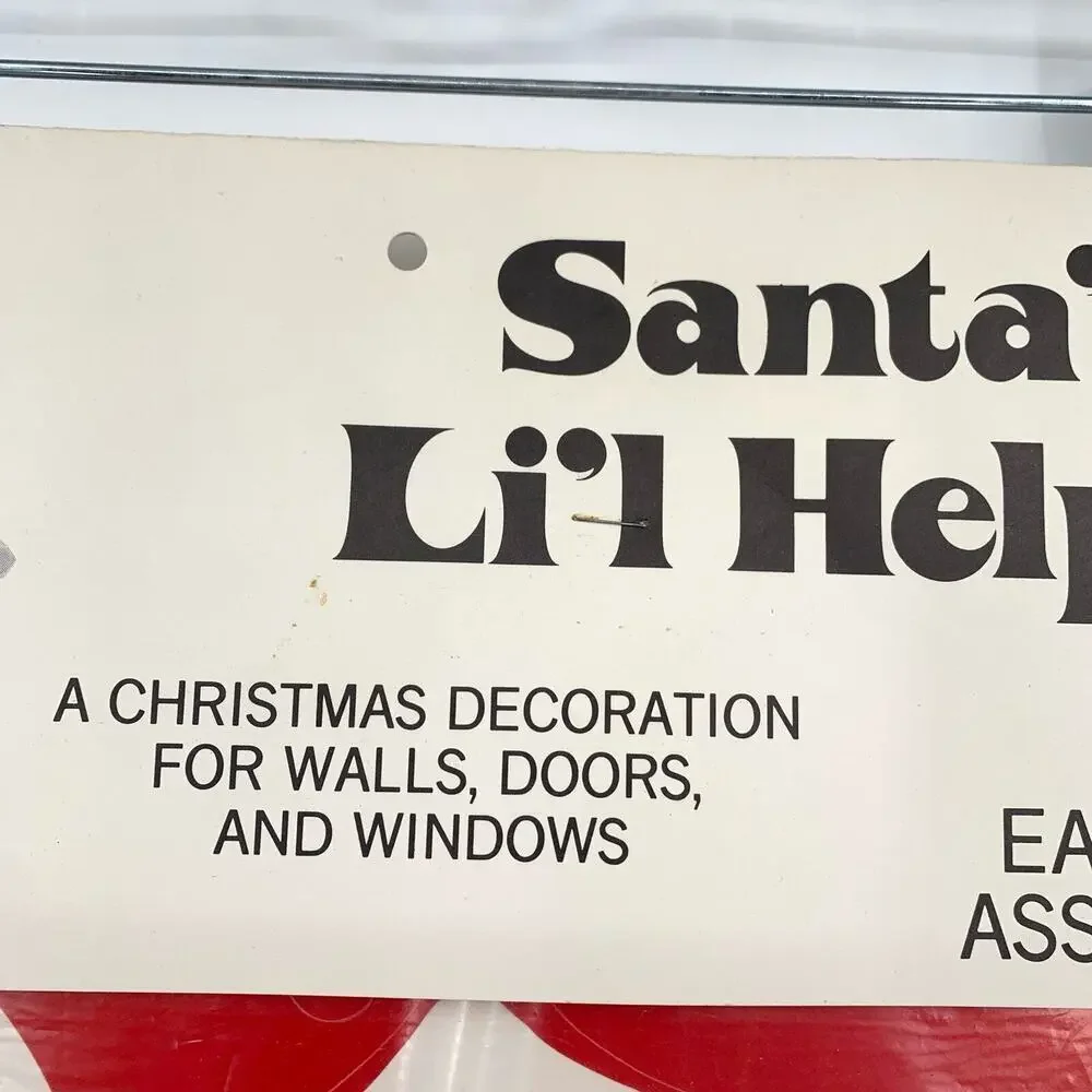 Santa’s L’il Helper vintage die