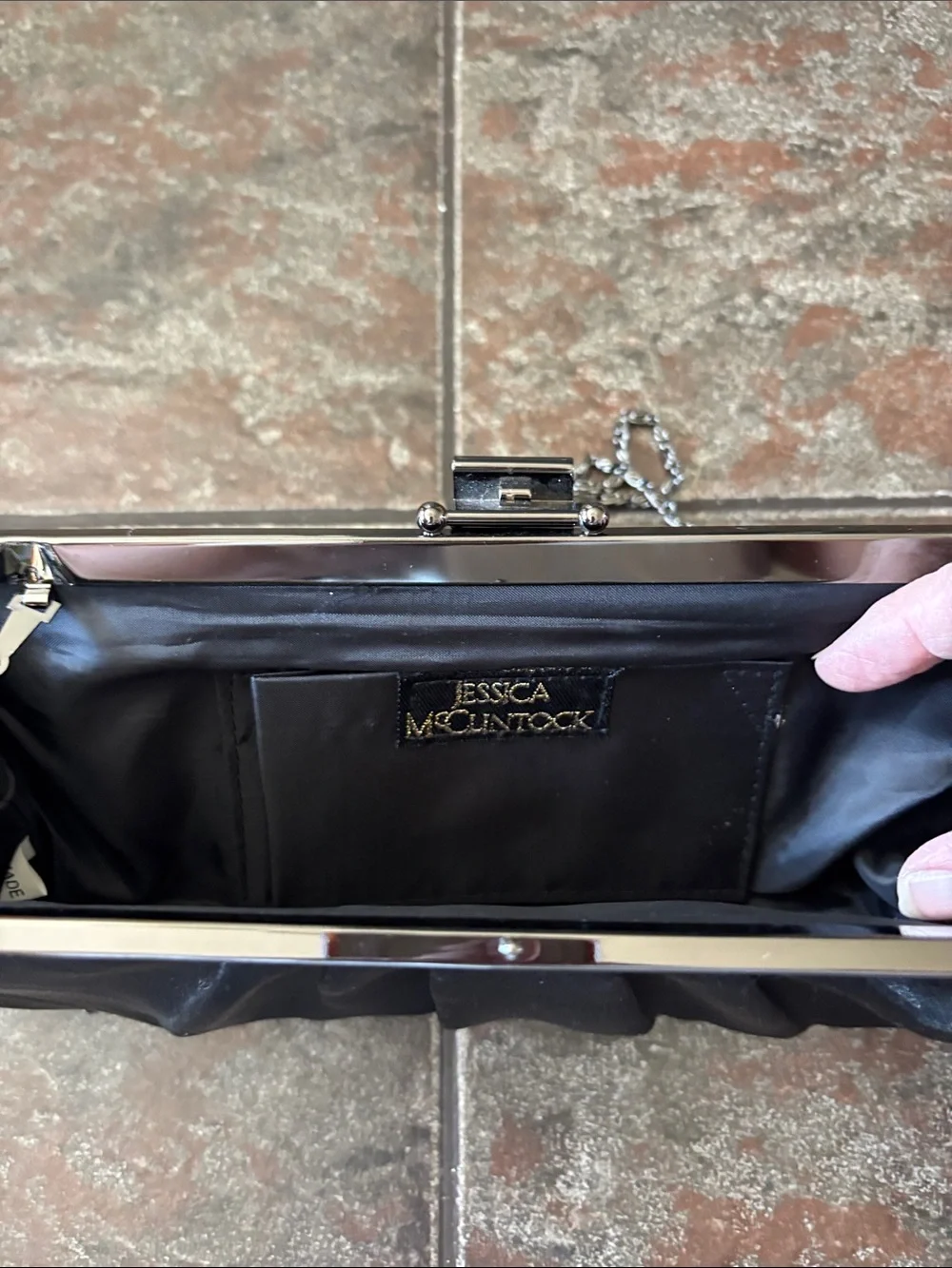 Jessica McClintock sleek black