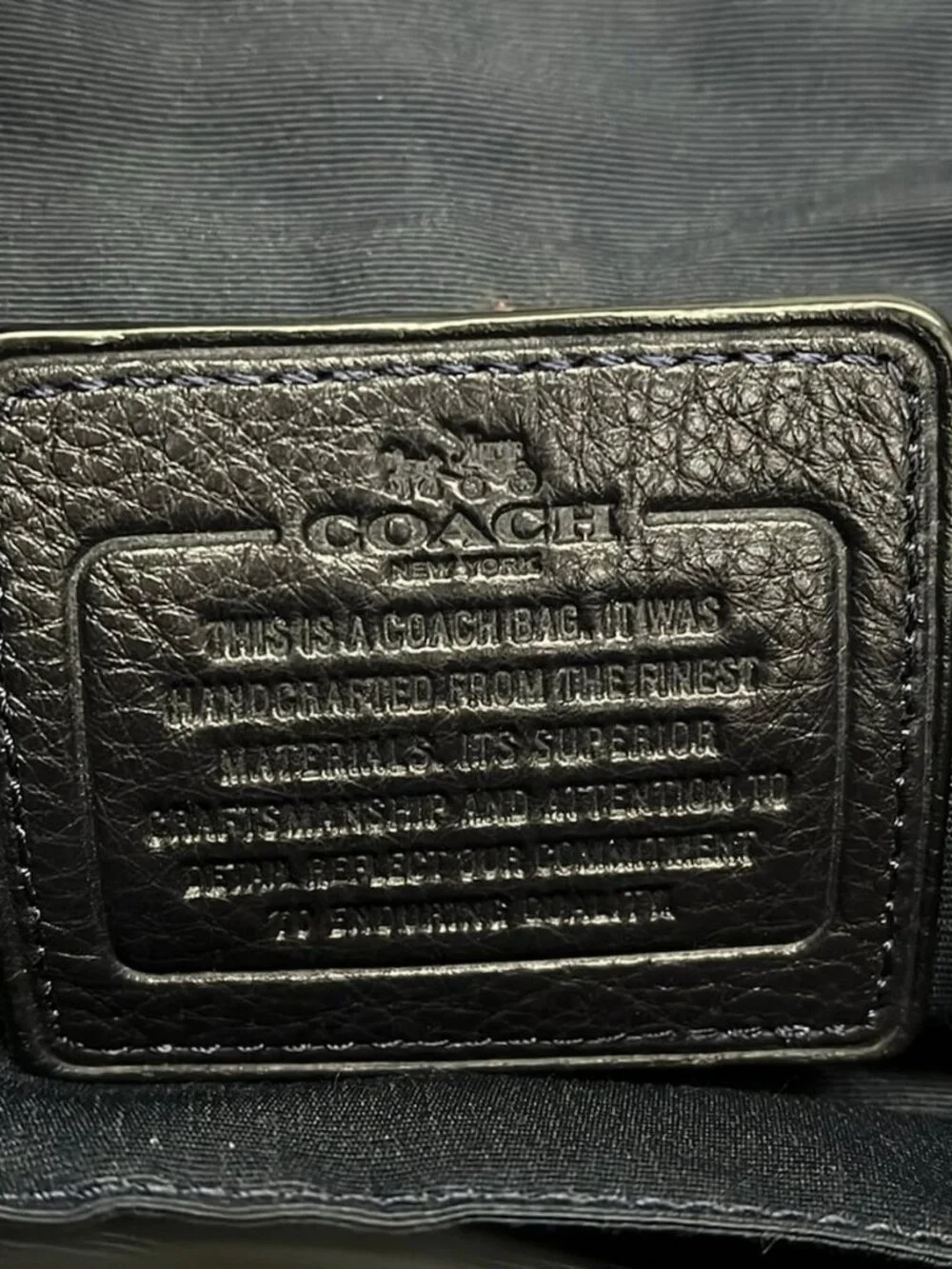Coach product information