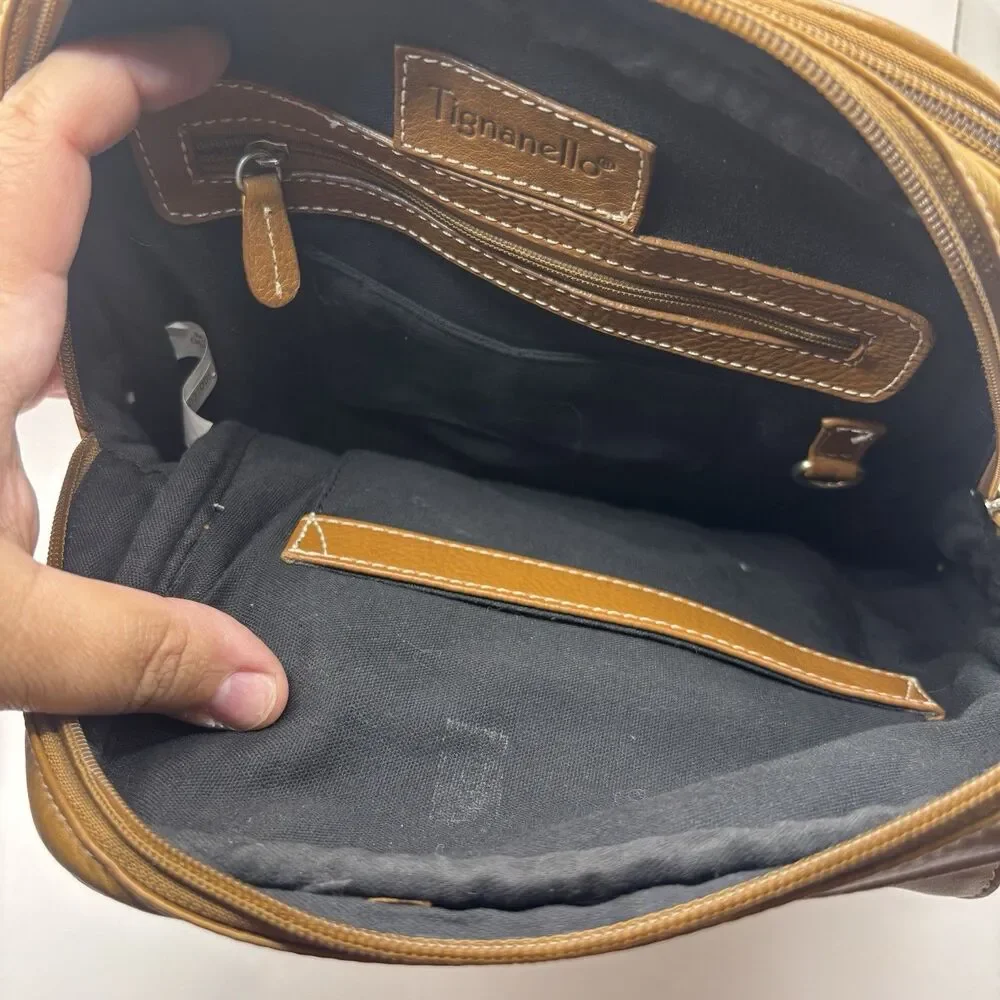 Tignanello brown leather