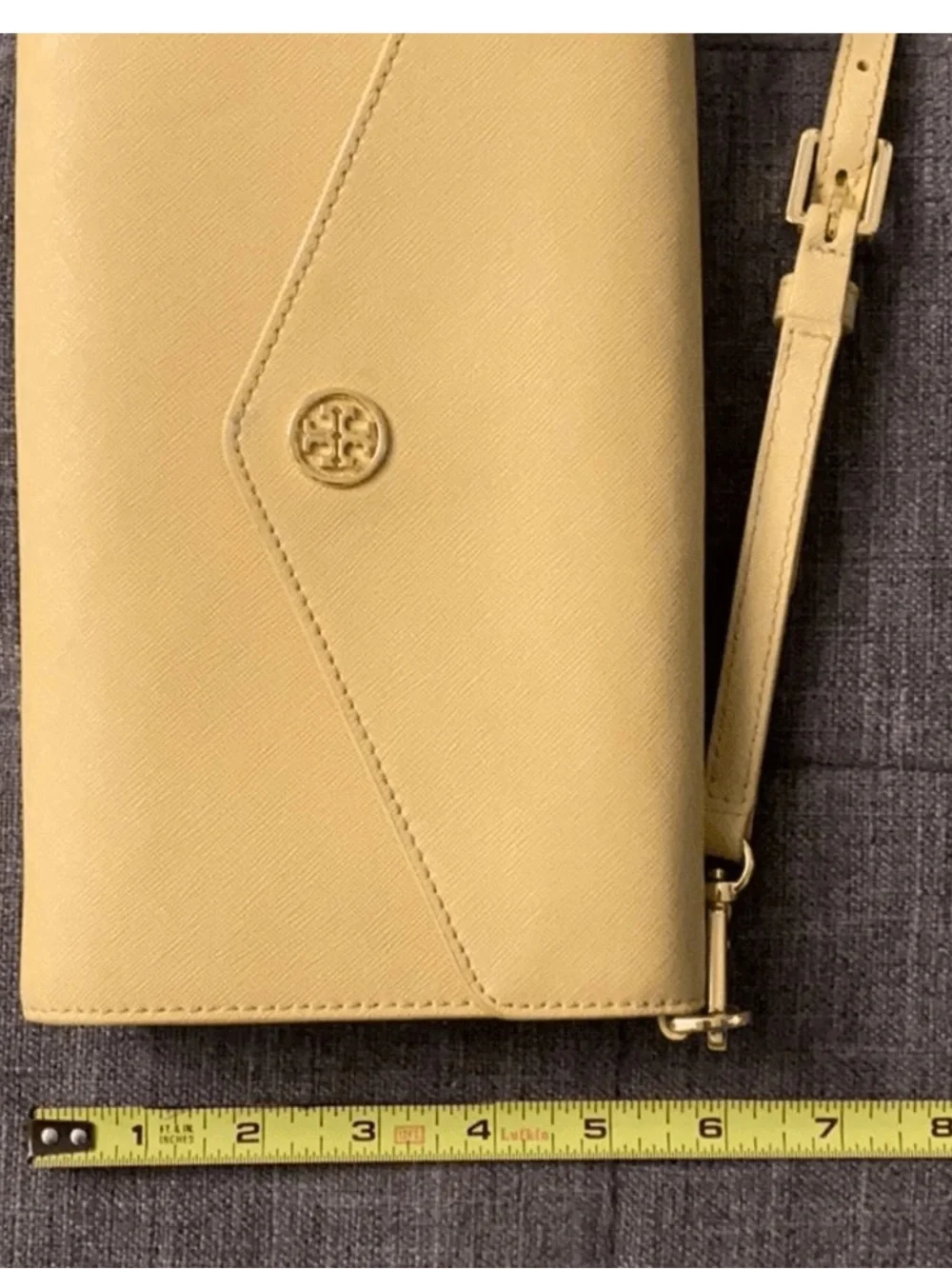 Tory Burch envelope purchase strap