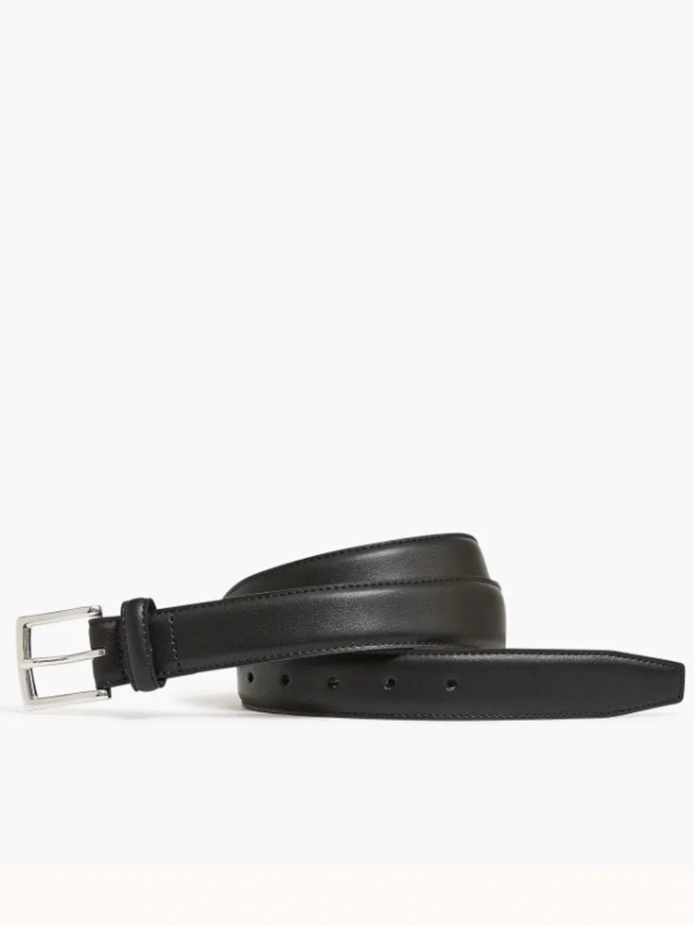 J crew black Classic dress belt