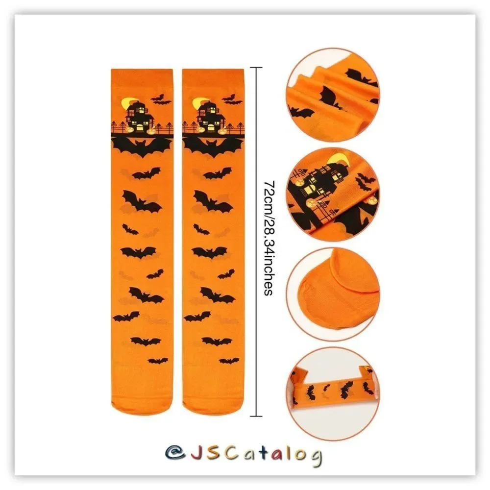 JSCatalog halloween thighhighs socks