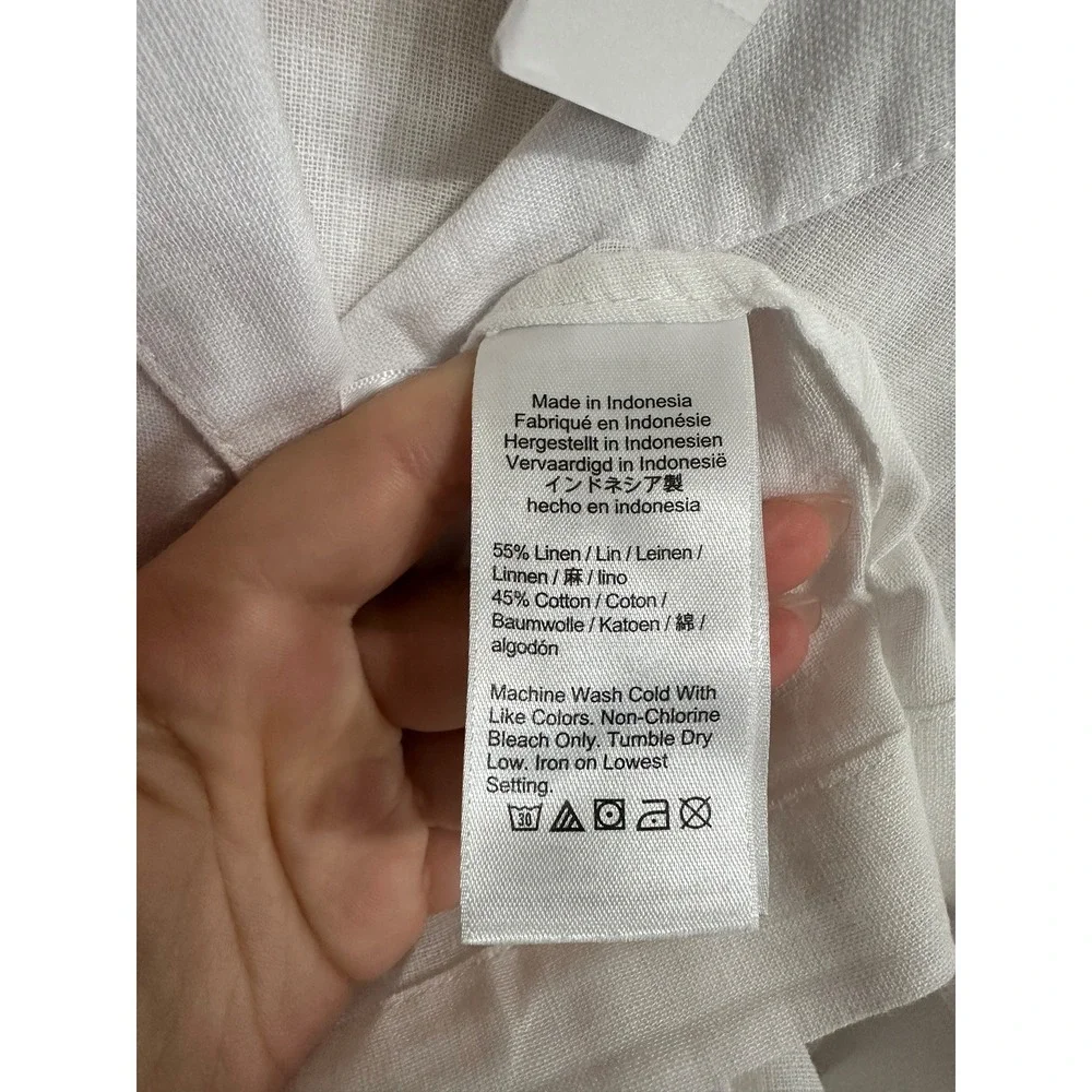J. Crew white long